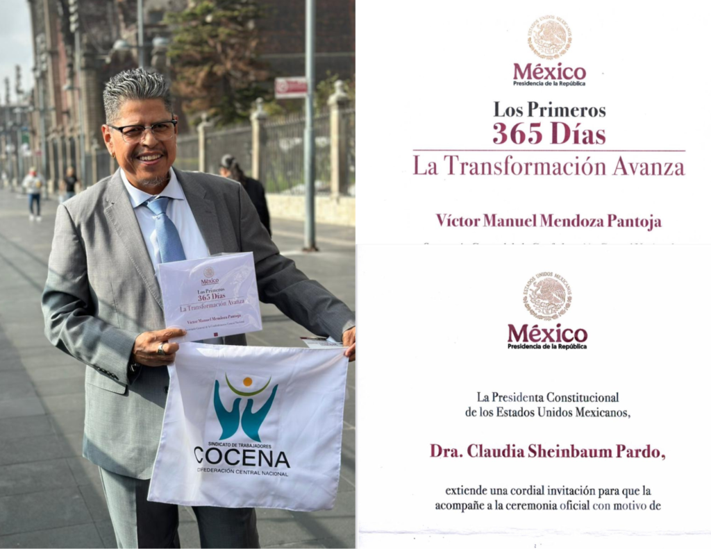 Víctor Mendoza Pantoja representa a COCENA en la ceremonia “Los ...